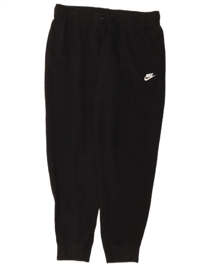 Nike Herren-Trainingshose, Jogginghose, Größe L, Schwarz, Baumwolle