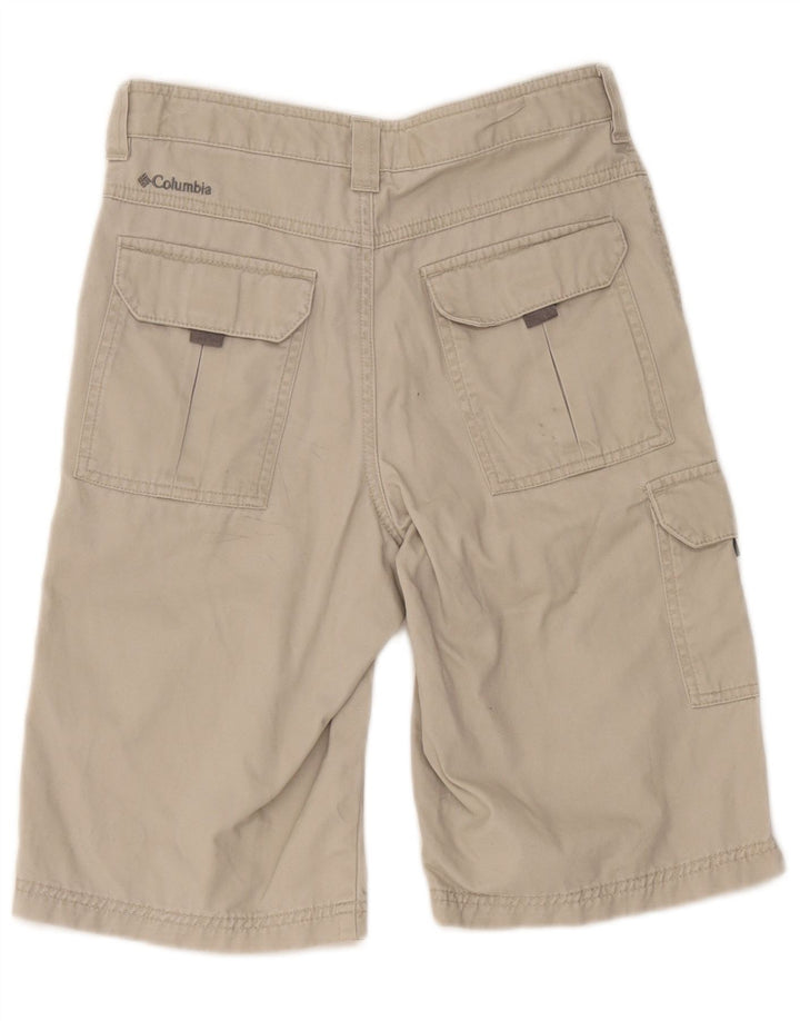 Columbia Cargo-Shorts für Jungen, 15–16 Jahre, W30, beige Baumwolle