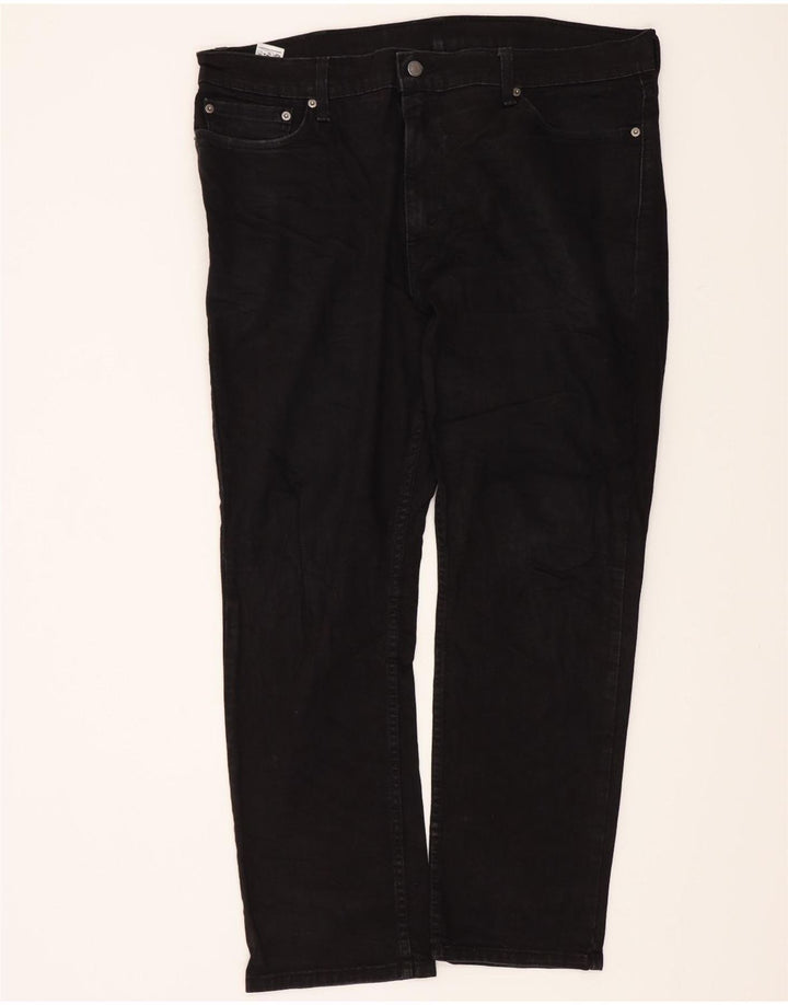 Levi's Herren 511 Slim Jeans W40 L30 schwarze Baumwolle