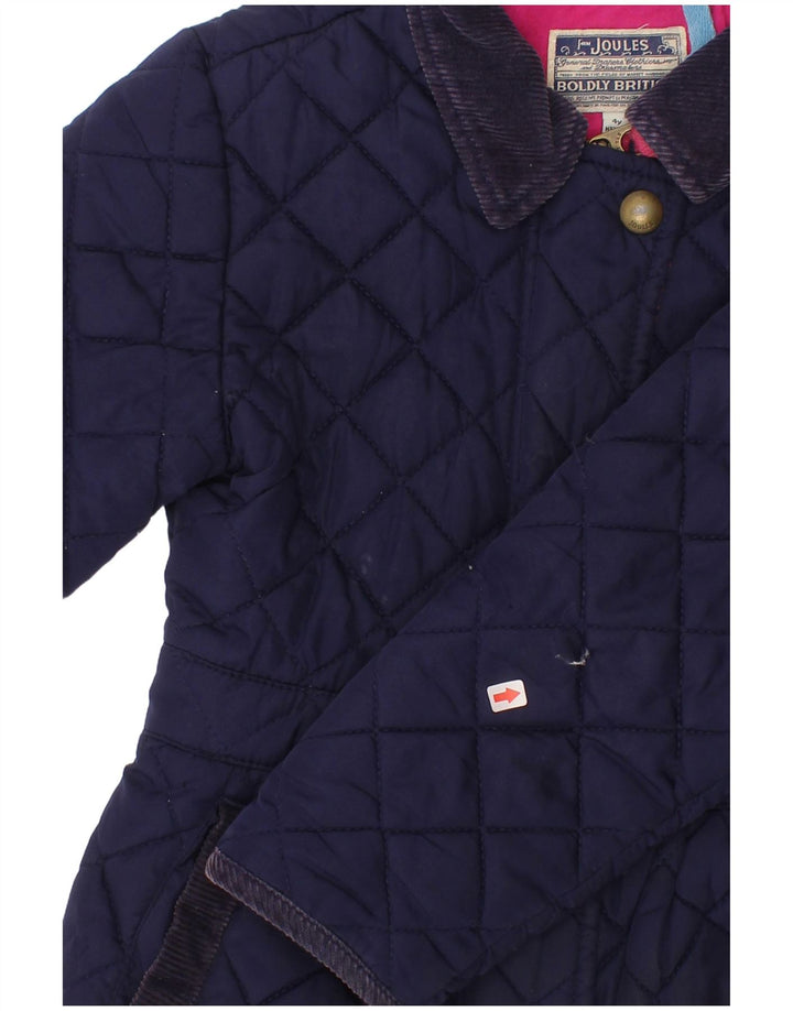 Joules Steppjacke für Mädchen, 3–4 Jahre, Marineblau, Polyester