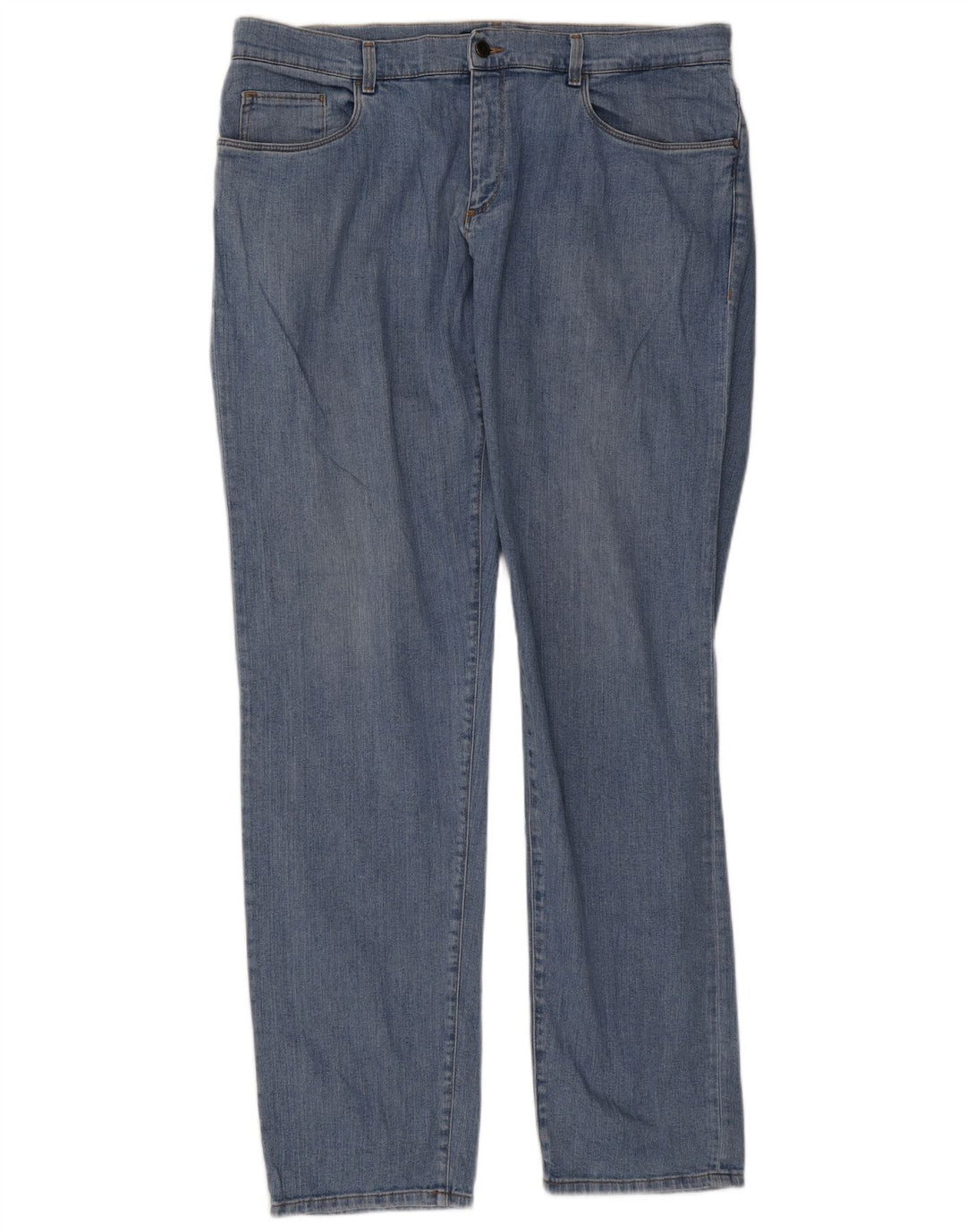Trussardi Herren Straight Jeans W40 L36 Blau