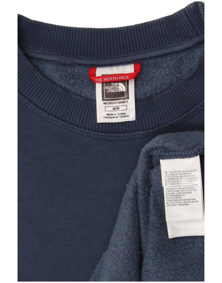 The North Face Herren-Sweatshirt-Pullover, mittelmarineblaue Baumwolle
