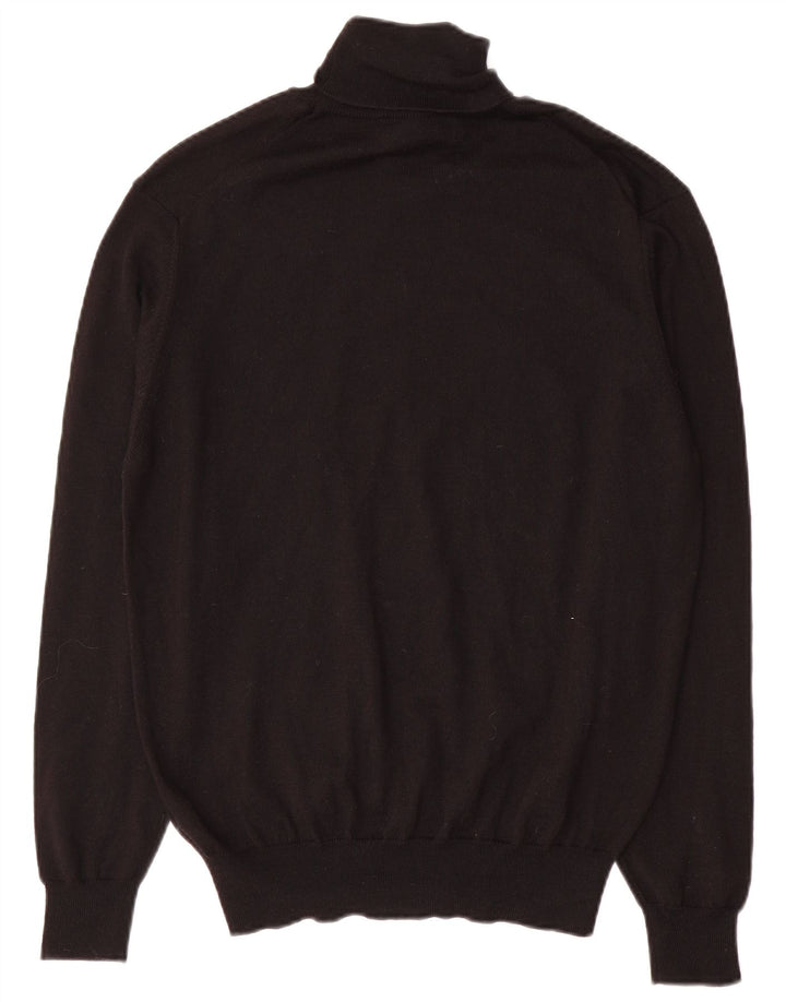 Marks & Spencer Damen-Pullover mit Rollkragen, Gr. 40, Größe L, Schwarz