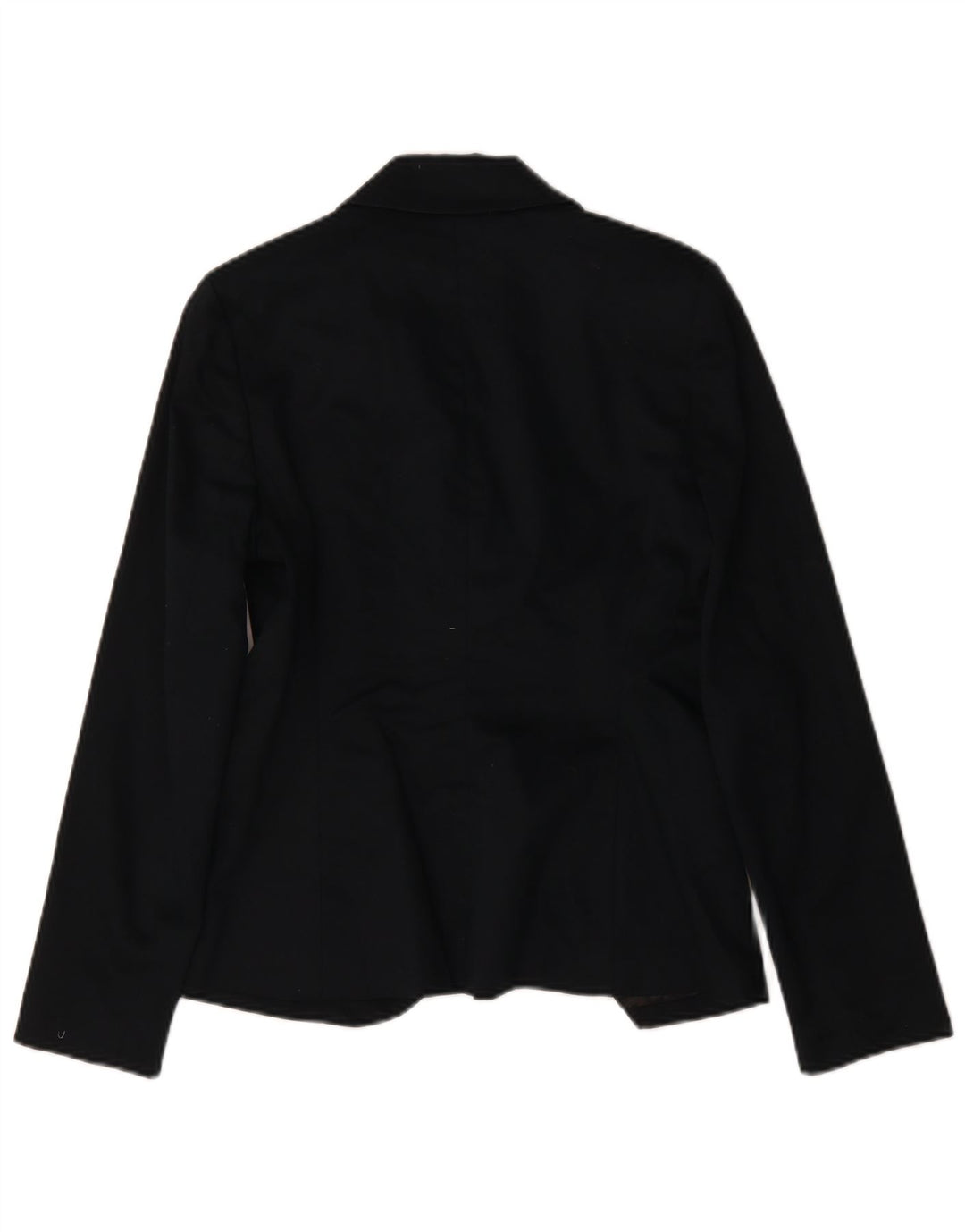 Gap Damen-Blazerjacke mit 1 Knopf, US 6, mittelmarineblaue Baumwolle
