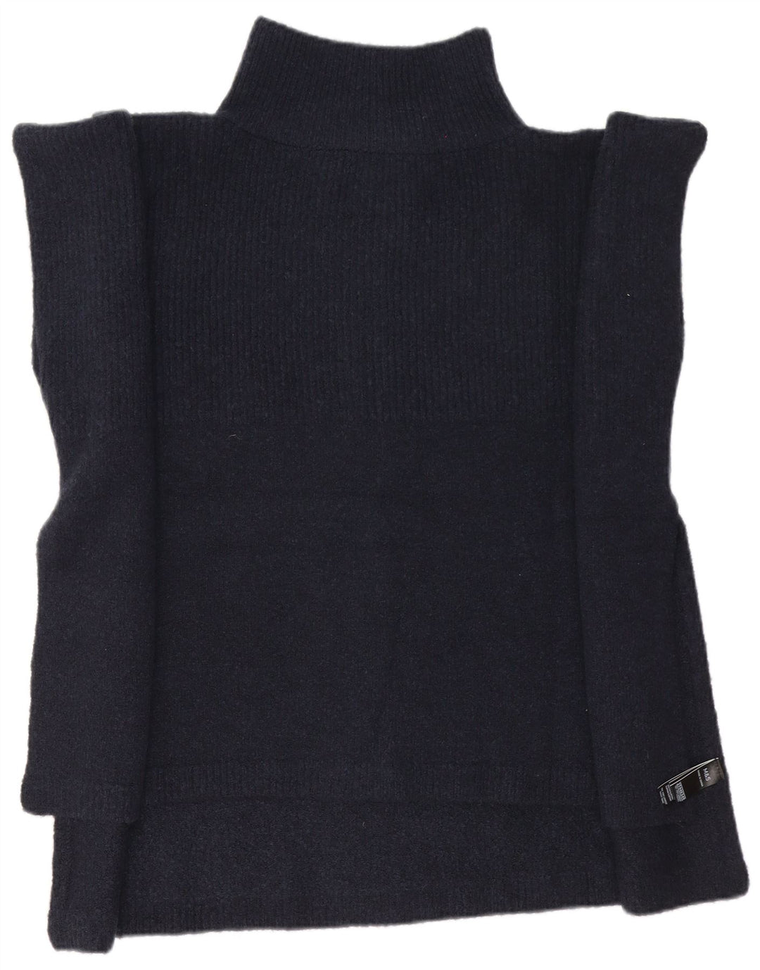 Marks & Spencer Poncho-Pullover für Damen, Einheitsgröße, Marineblau, Polyester