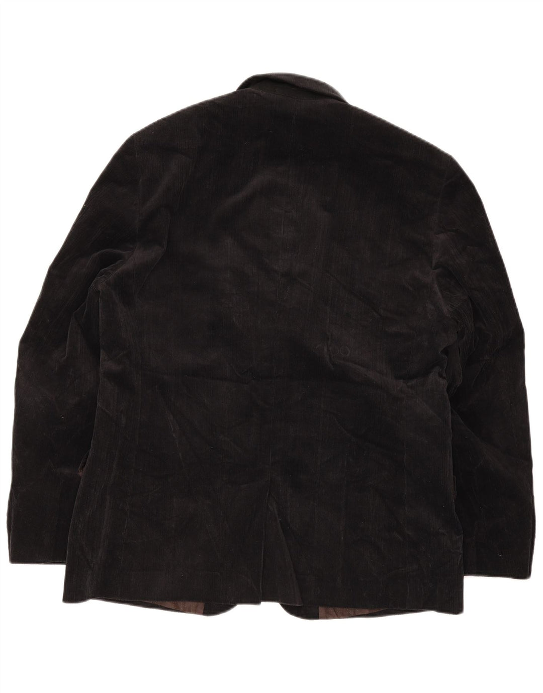 Jasper Conran Herren-Blazer aus Cord mit 2 Knöpfen, Gr. 40, Größe L, Schwarz, Baumwolle