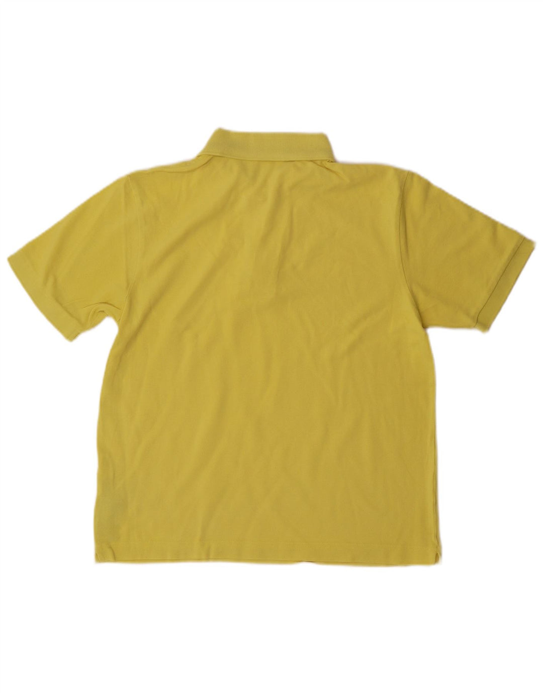 Kappa Herren Poloshirt Small Gelb Baumwolle
