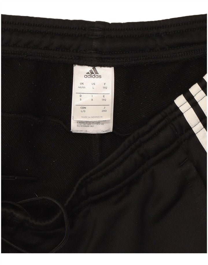 ADIDAS Mens Climalite Tracksuit Trousers UK 44/46 Large  Black Polyester