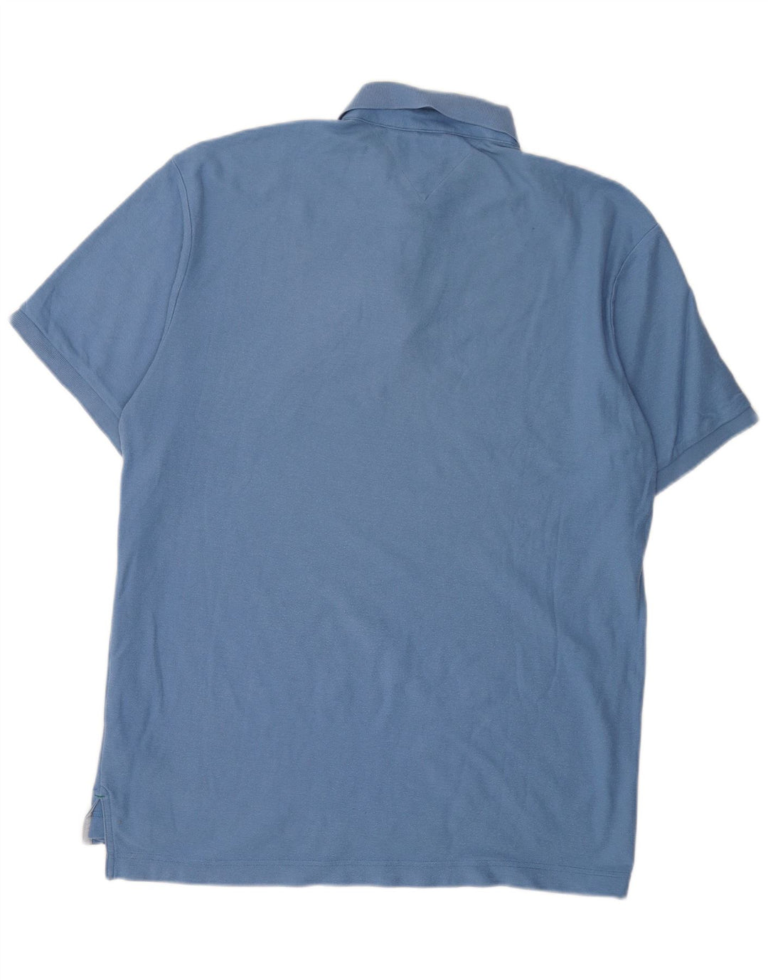 TOMMY HILFIGER Herren Poloshirt XL Blau Baumwolle