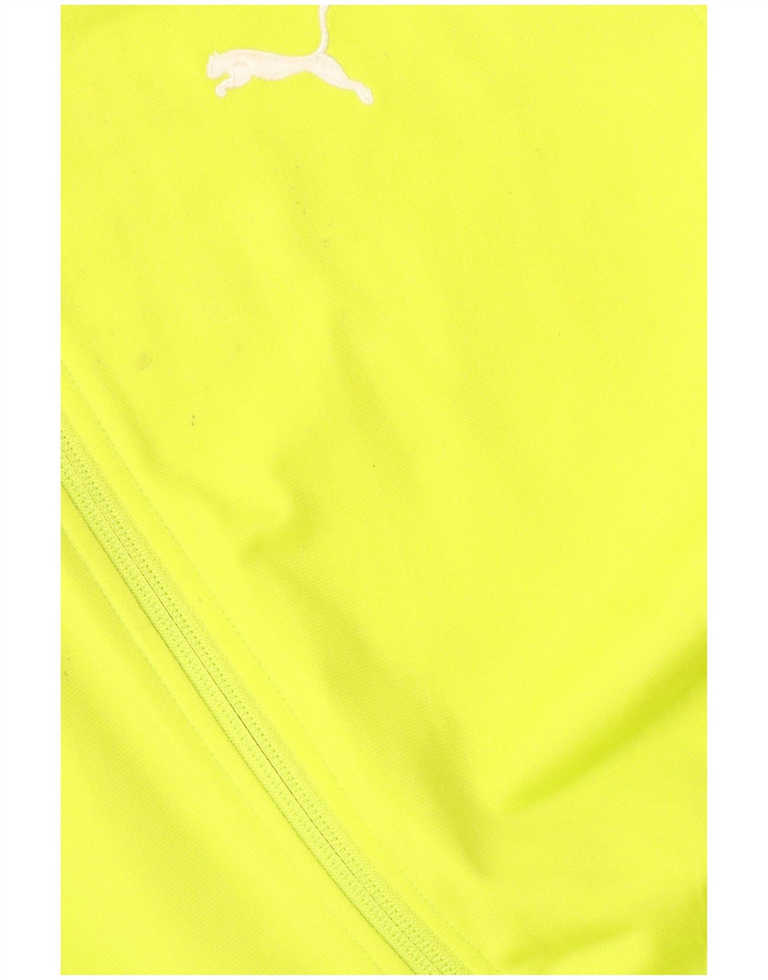 PUMA Jungen-Trainingsanzug, Top-Jacke, 15–16 Jahre, grünes Farbblock-Polyester