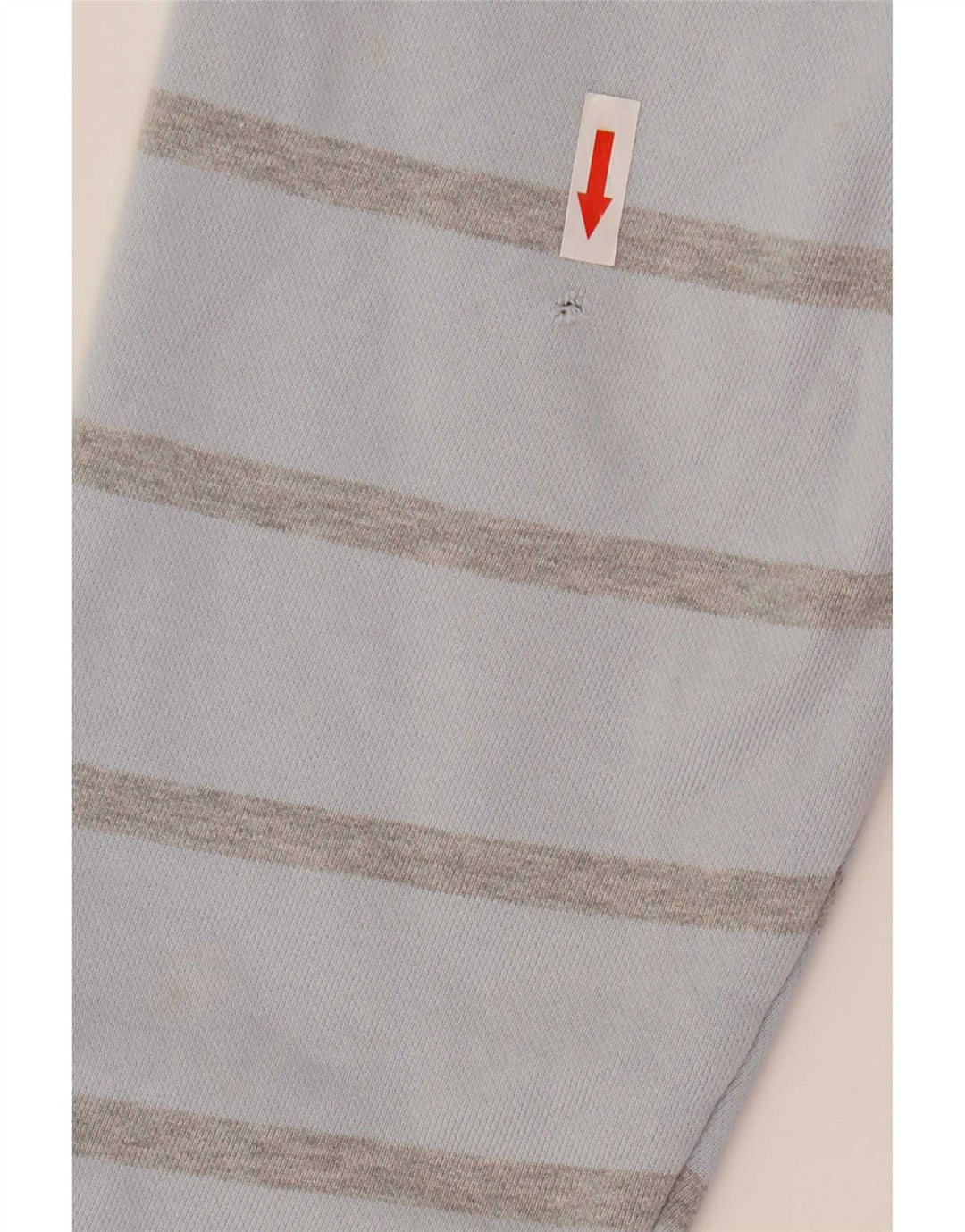 Übergroßer Sweatshirt-Pullover für Damen von Ralph Lauren, UK 12, Mittelblau gestreift