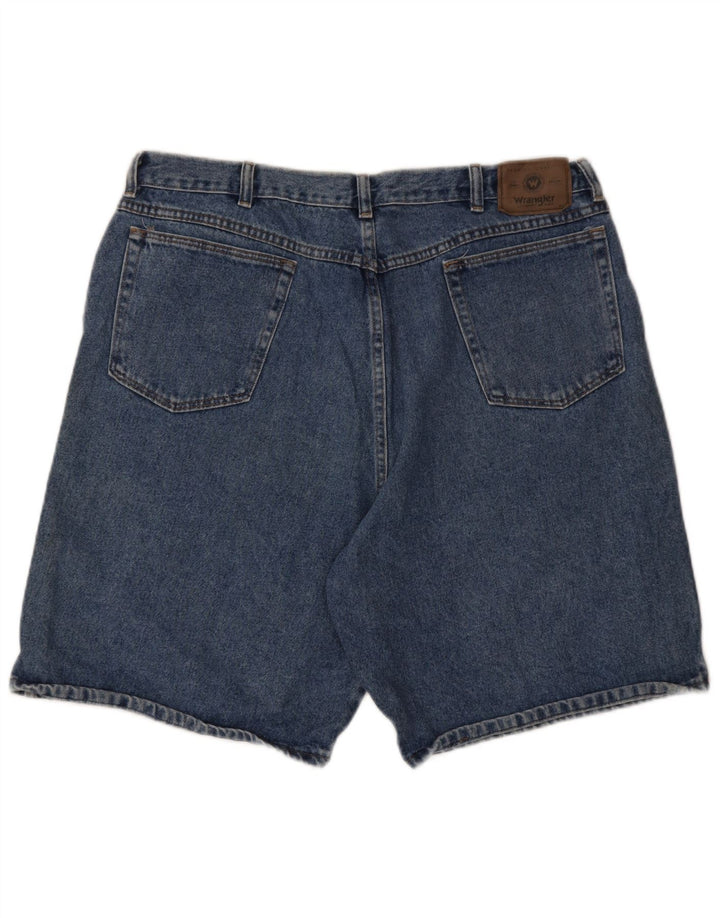 Wrangler Herren Jeansshorts W28 Mittelblau