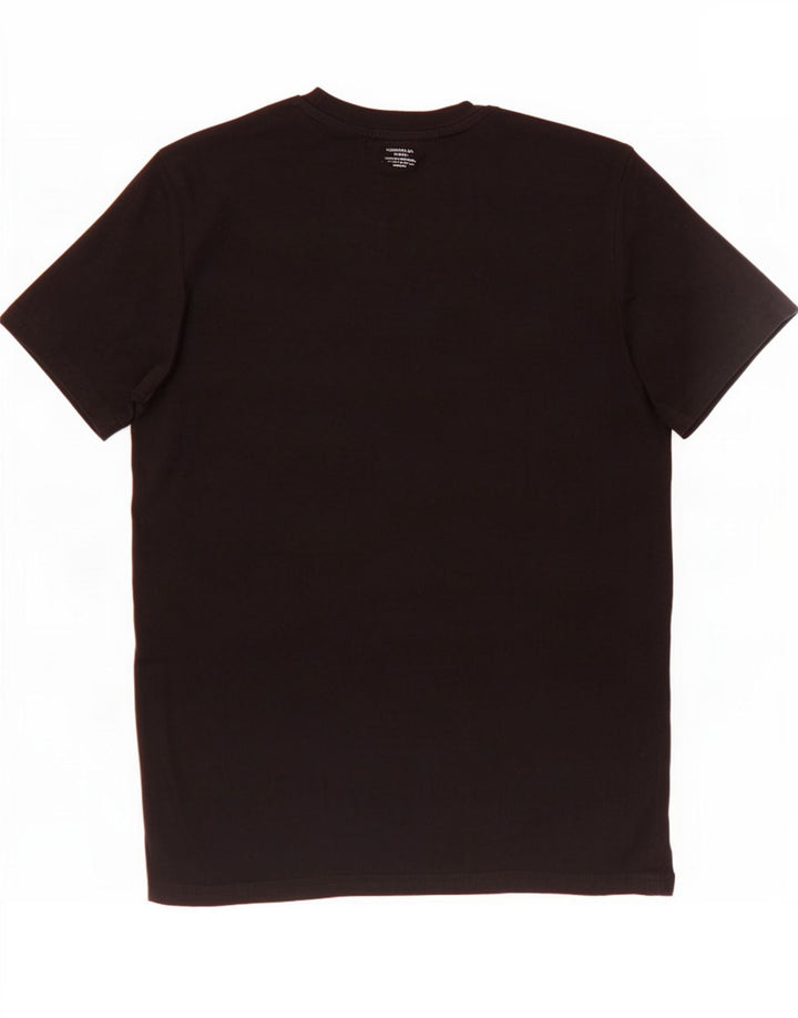 Champion Herren-T-Shirt mit Grafik, Größe S, schwarze Baumwolle