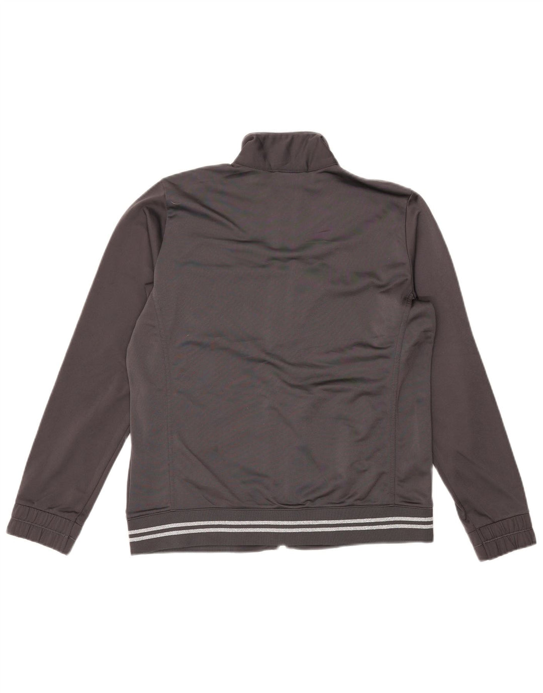 CHAMPION Damen-Trainingsanzug-Top-Jacke, UK 14, mittelgraues Polyester