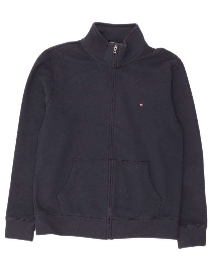 Tommy Hilfiger Herren-Trainingsanzug-Oberteil, Jacke, XL, Marineblau, Polyester