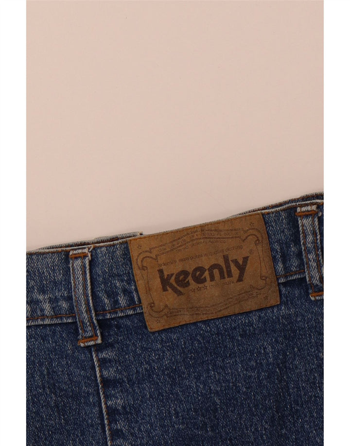 Vintage Damen Jeansrock W28 Mittelblaue Baumwolle