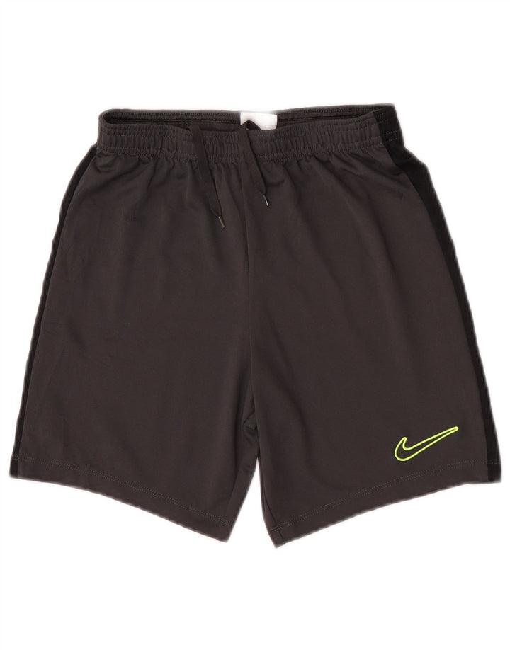 Nike Sportshorts für Jungen, 10–11 Jahre, Mittelschwarzes Colourblock-Polyester