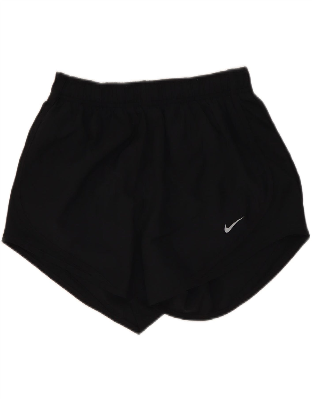 NIKE Damen Dri Fit Sport Shorts UK 10 Small Schwarz Polyester