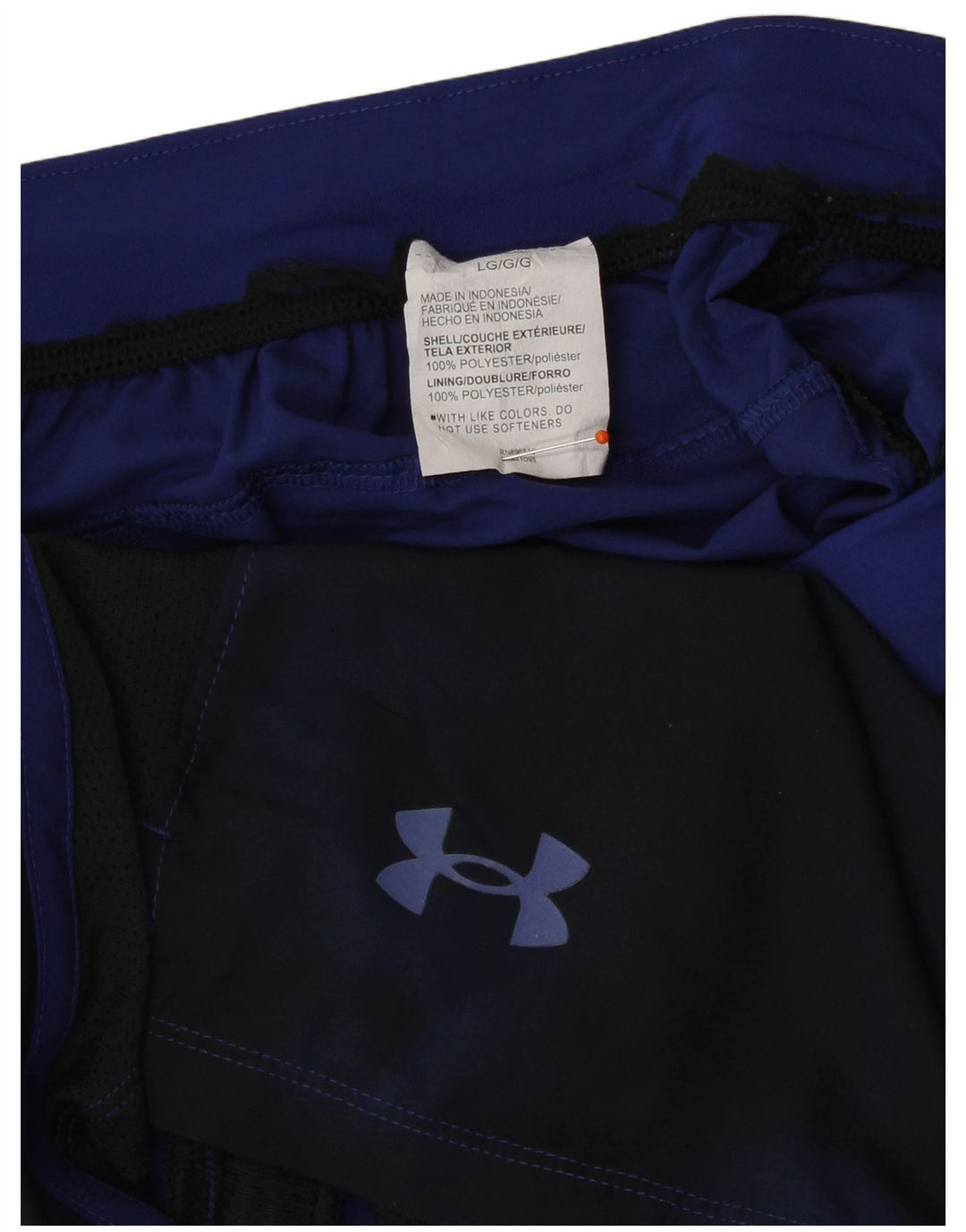 Under Armour Herren-Sportshorts, groß, Marineblau, Batik-Polyester