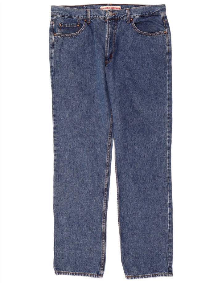 CARRERA Herren 700 Straight Jeans IT 56 3XL W40 L34 Blaue Baumwolle