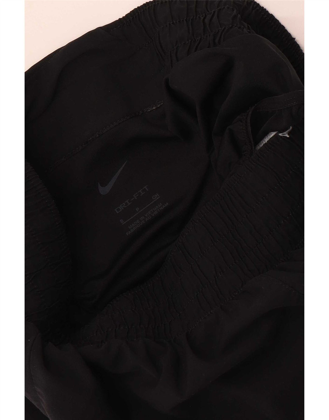 Nike Damen Graphic Sport Shorts UK 10 Small Schwarz Polyester