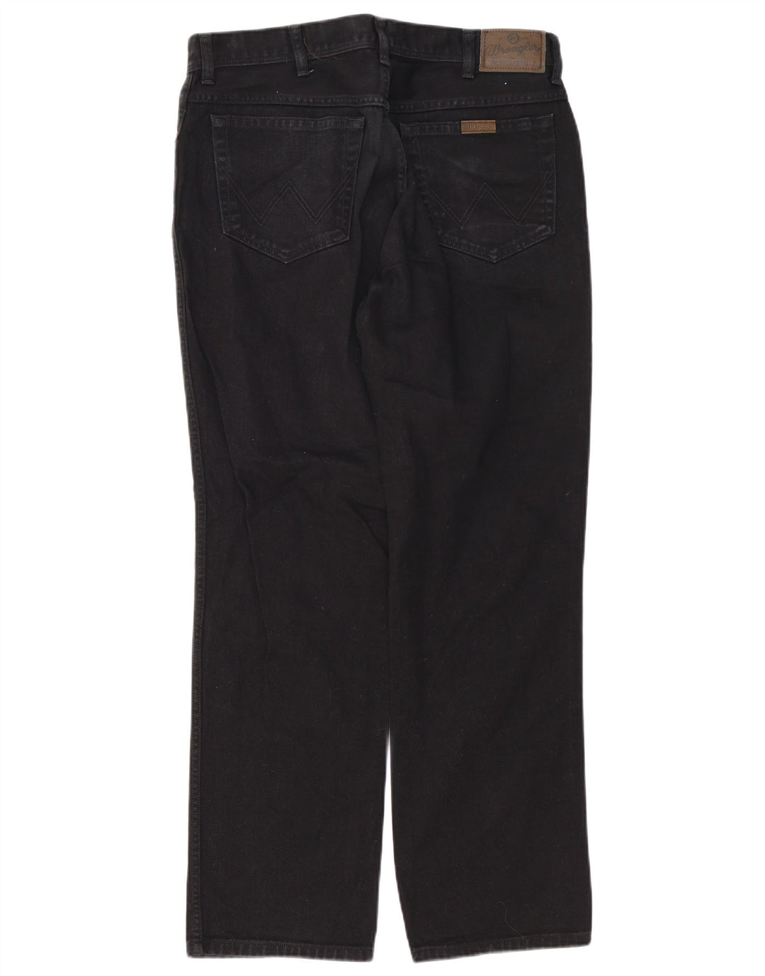 Wrangler Herren-Jeans mit normaler Passform, gerade Passform, W36, L32, schwarze Baumwolle