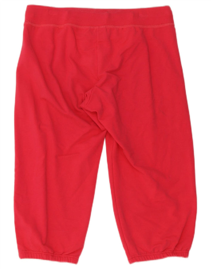 Converse Damen Bermuda Sport Shorts UK 12 Mittelrosa Baumwolle