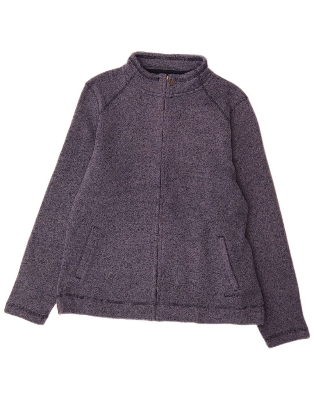 Weird Fish Damen-Trainingsanzug-Top-Jacke, UK 16, Größe L, Marineblau gefleckt