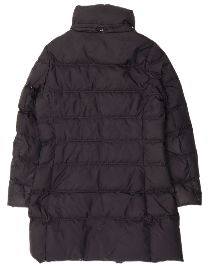 TOMMY HILFIGER Womens Padded Coat UK 16 Large Navy Blue Polyester