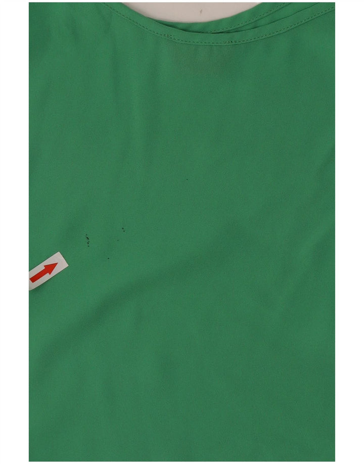 Topshop Damen Cami Top UK 10 Small Grün Polyester