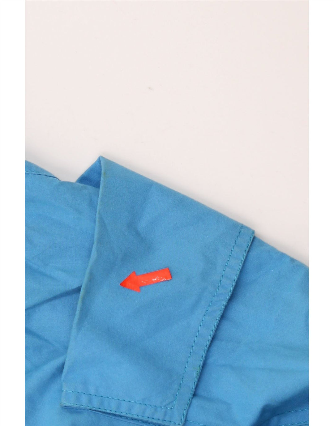 Vintage Damen A-Linienrock Klein W27 Blaue Baumwolle
