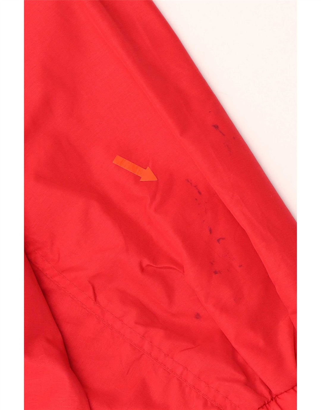 Columbia Herren-Windbreaker-Jacke in Übergröße, UK 40, Größe L, Rot, Farbblock