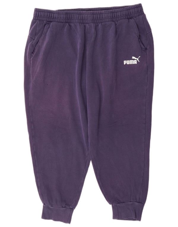 Puma Herren Trainingshose Jogger 2XL Marineblau Baumwolle