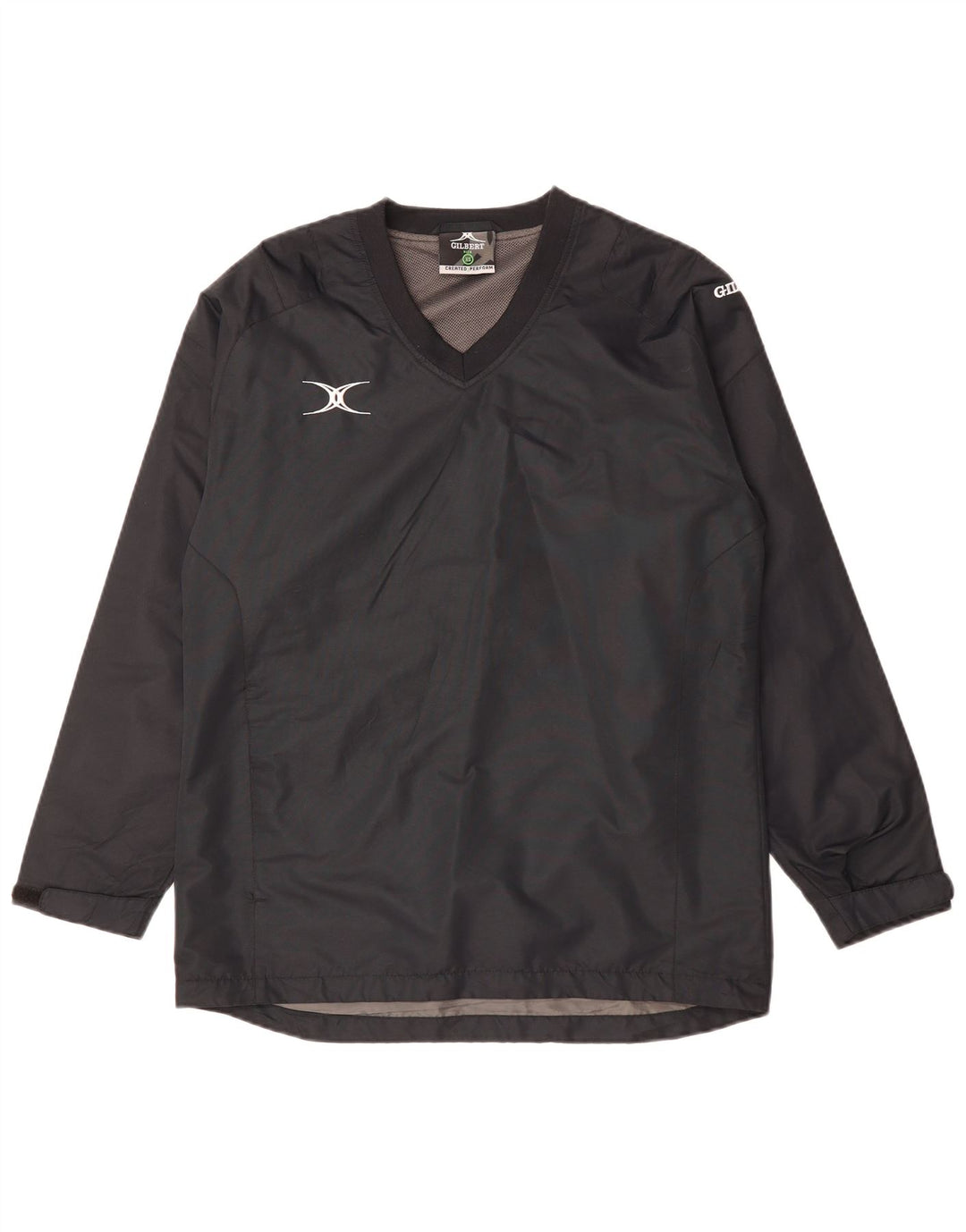 VINTAGE Herren Pullover Windjacke UK 34 XS Grau Polyester