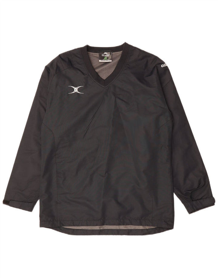 VINTAGE Herren Pullover Windjacke UK 34 XS Grau Polyester