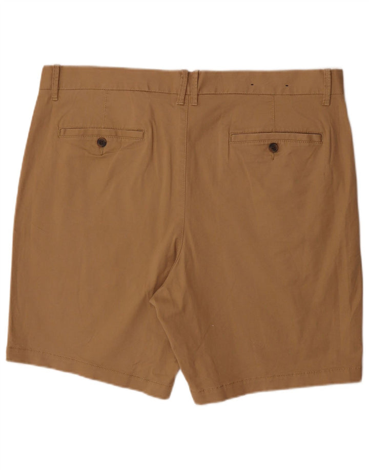 Penguin Herren Chinoshorts W38 XL Khaki Baumwolle