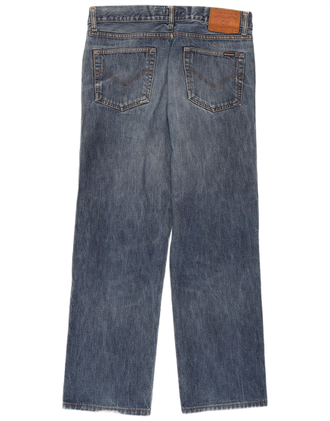 Energie Herren Straight Jeans W36 L31 Blaue Baumwolle