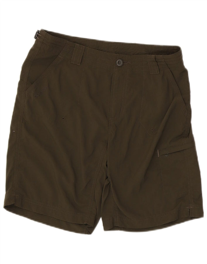 Columbia Damen Cargo-Shorts US 6 Medium W30 Khaki Nylon