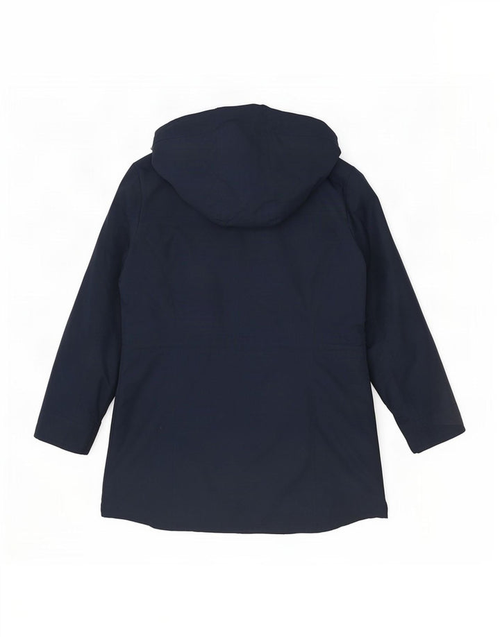 Michael Kors Damen-Parkajacke mit Kapuze, UK 18, XL, Marineblau, Polyester