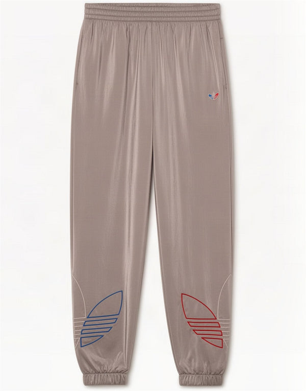 Adidas Damen Grafik-Trainingshose, Jogginghose, UK 8, klein, Grau