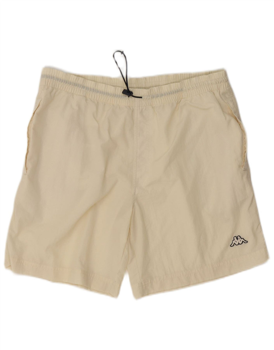 KAPPA Herren-Badeshorts, groß, gebrochenes Weiß, Polyamid