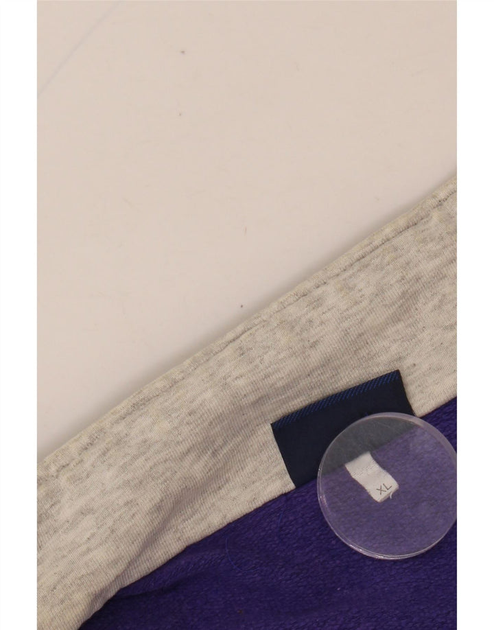 ASICS Herren-Trainingsanzug mit grafischem Oberteil, XL, Grau, Farbblock