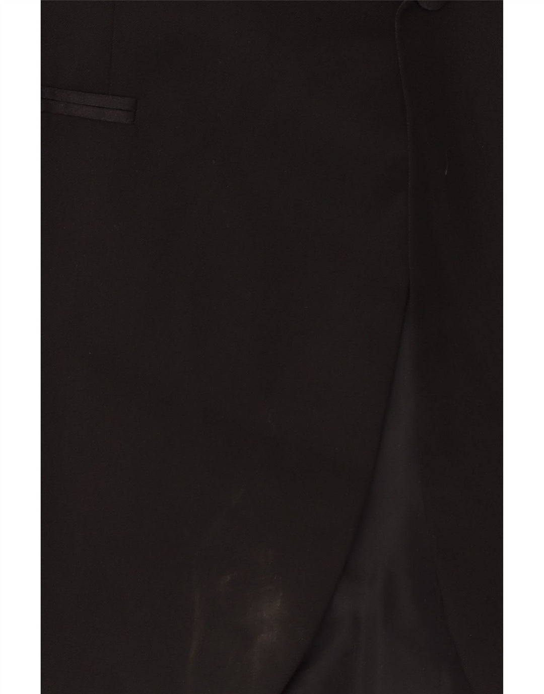 Hugo Boss Herren-Blazer mit 1 Knopf, UK 50, große schwarze Schurwolle