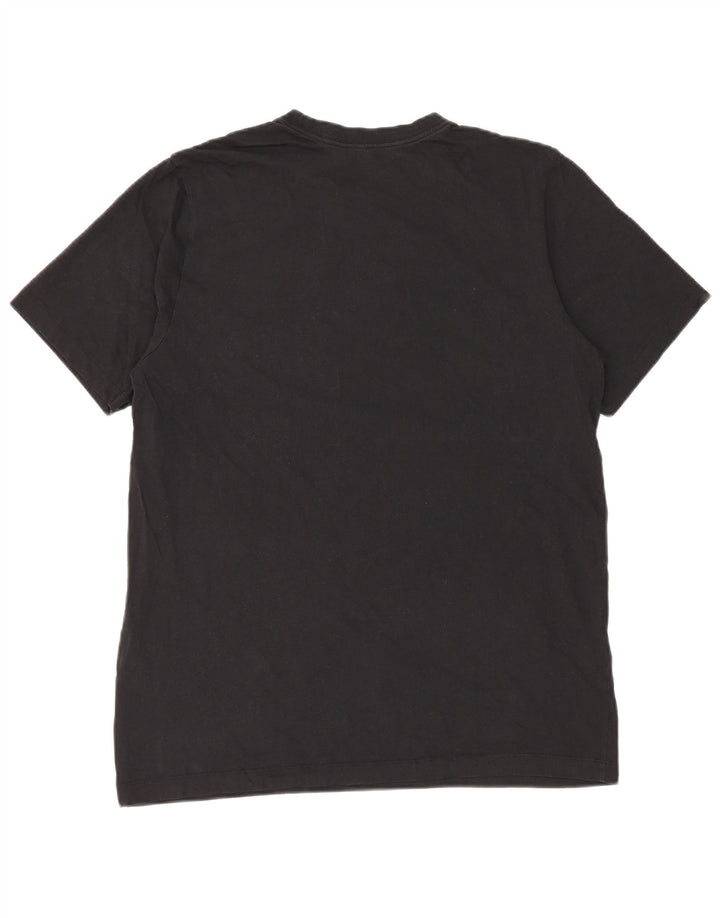 NIKE Herren-T-Shirt mit Grafik, groß, aus schwarzer Baumwolle