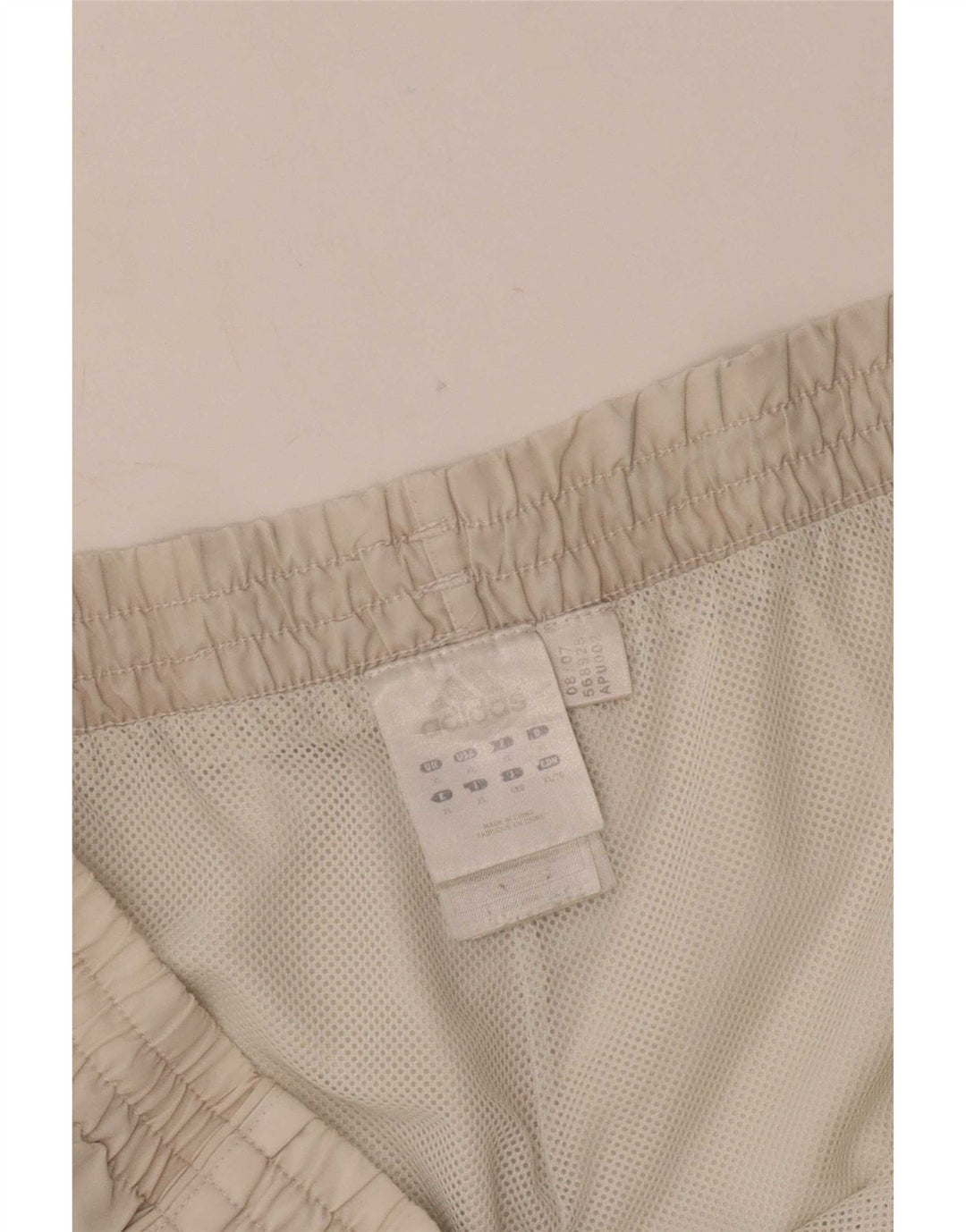 Adidas Herren Sport Shorts XL Off White Polyester