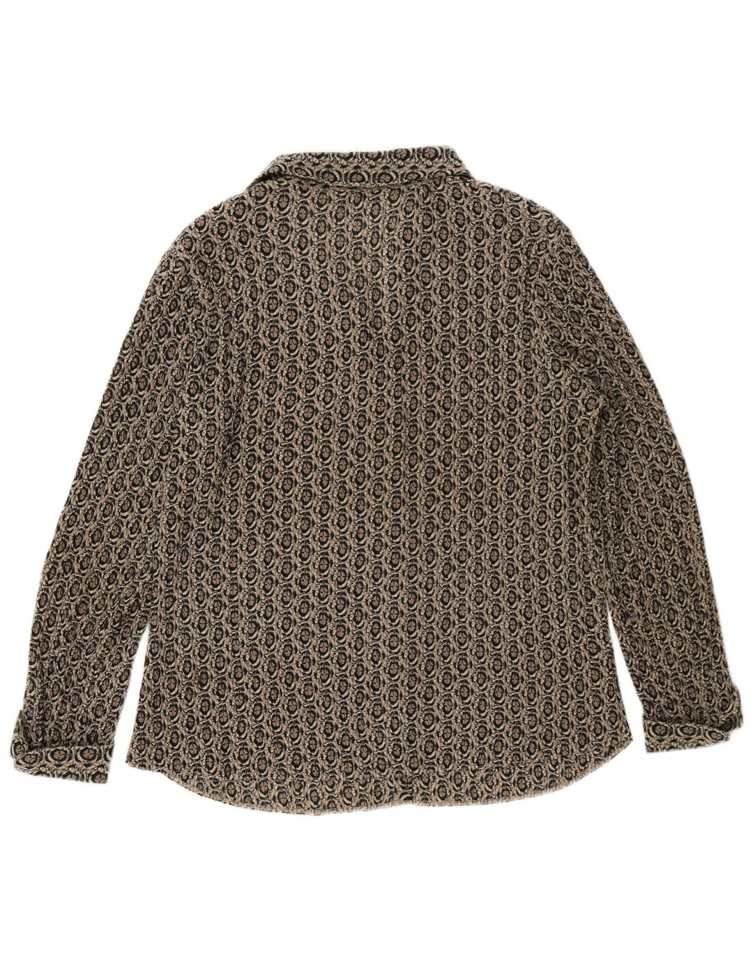 Marks & Spencer Damen formelles Hemd UK 18 XL grau geometrisch