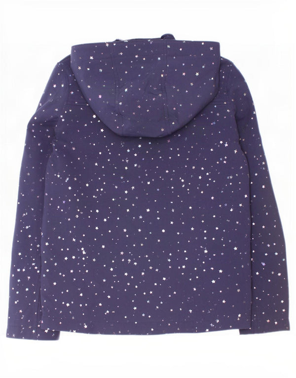 Mountain Warehouse Windjacke für Mädchen, 9–10 Jahre, Marineblau gepunktet