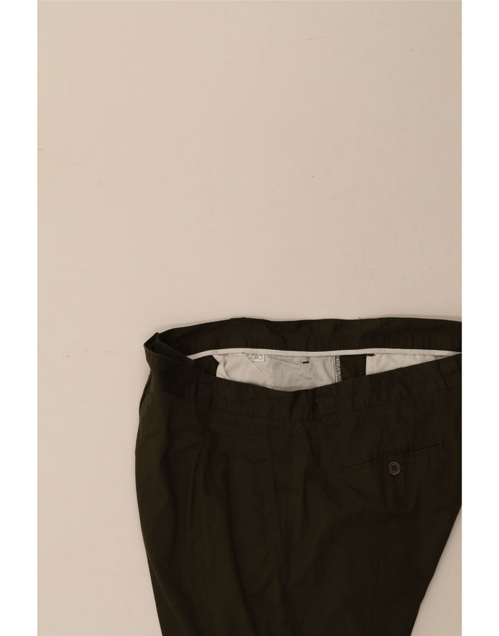 VINTAGE Mens Pegged Cargo Shorts  W40 XL Khaki Cotton Vintage Vintage and Second-Hand Vintage from Messina Hembry 