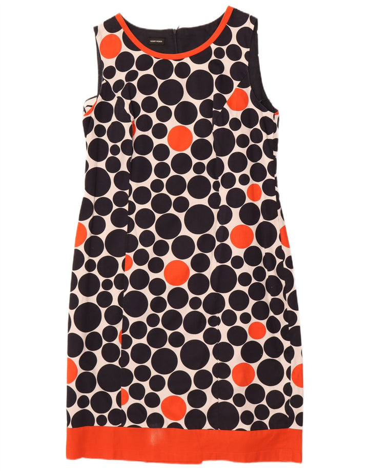 Gerry Weber Damen Etuikleid UK 16 Large Mehrfarbig Geometrisch
