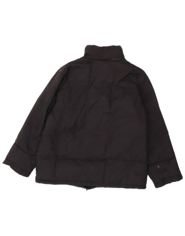 Fay Damen Wattierte Jacke UK 16 Large Schwarz